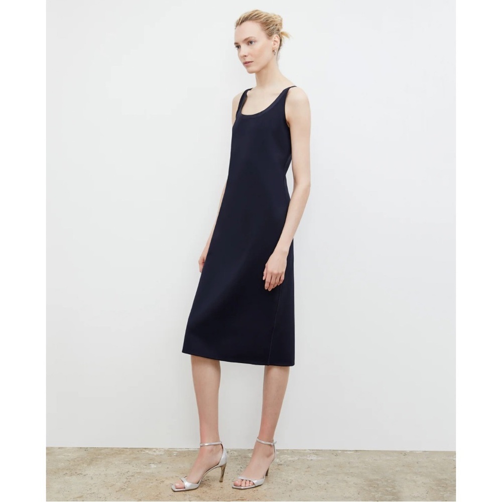 M.M. Lafleur The Elsa Dress - Light Scuba in Space Blue